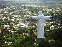 Cristo Redentor. Estatua en La Cumbre (Argentina)
