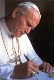El Papa San Juan Pablo II